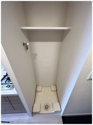 【洗面所】 | プレサンスOSAKADOMECITYビーツ | プレサンスOSAKADOMECITYビーツ　室内洗濯機置き場