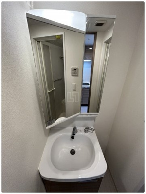 【独立洗面台】 | プレサンスOSAKADOMECITYビーツ | プレサンスOSAKADOMECITYビーツ　独立洗面化粧台