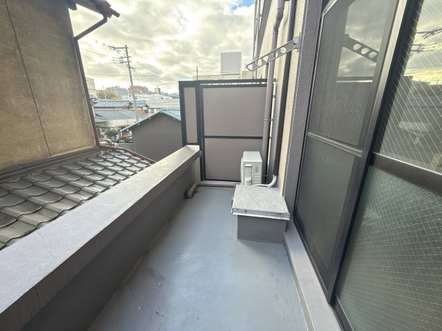 姫路市安田４丁目の賃貸マンションのバルコニー