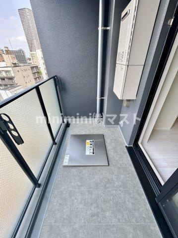 ルフォンプログレ新町のバルコニー
