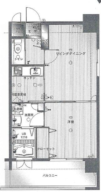 エンクレスト天神南IIの間取り
