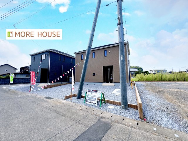 Cradle Garden邑楽町藤川第1　新築住宅 1号棟の外観