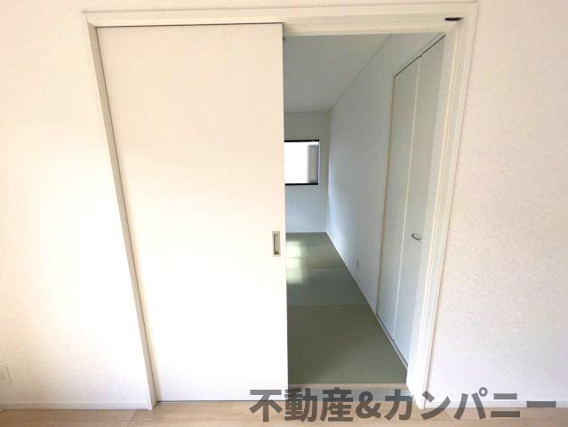 クレイドルガーデン溝辺1号棟　新築建売分譲地(全2棟)　松山市溝辺第2の和室|来客時にも便利な和室付き