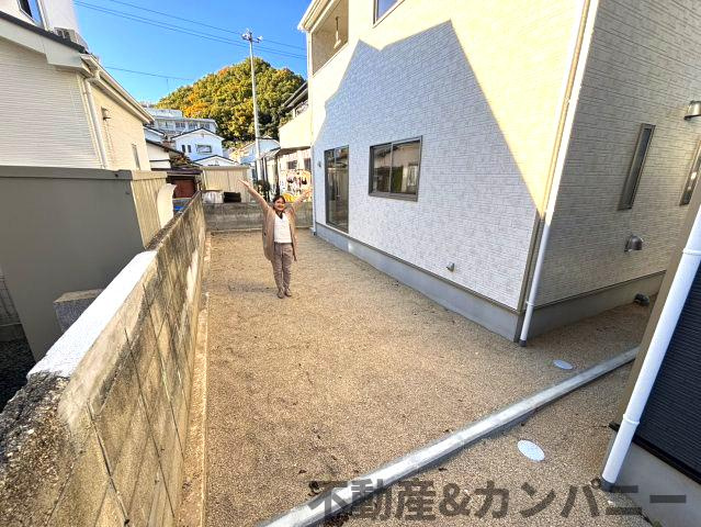 クレイドルガーデン溝辺1号棟　新築建売分譲地(全2棟)　松山市溝辺第2の庭|お庭が広いのが魅力的！