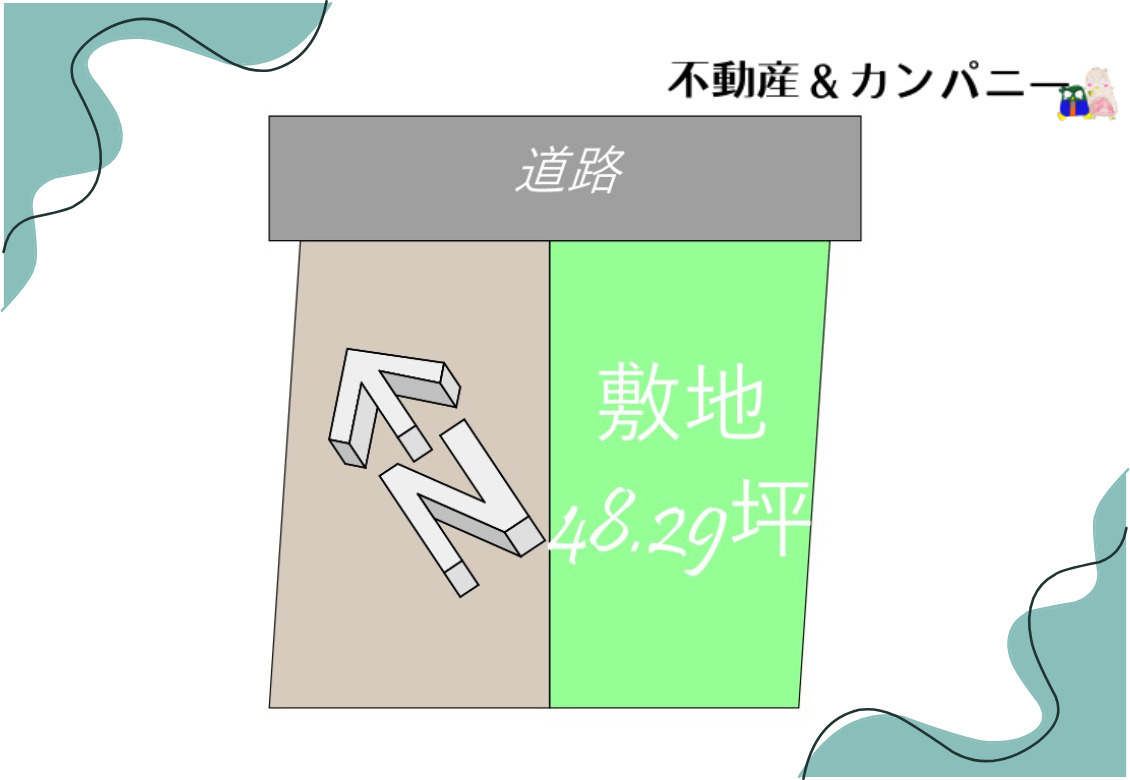 クレイドルガーデン溝辺　新築建売分譲(全2号地)　松山市溝辺第2-2号地の庭|お庭でゆったりと過ごせます