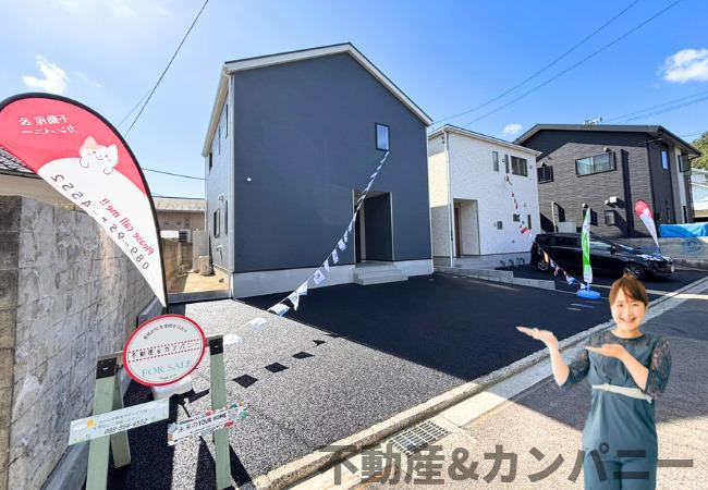 クレイドルガーデン溝辺　新築建売分譲(全2号地)　松山市溝辺第2-2号地の外観|外はこのようになっています