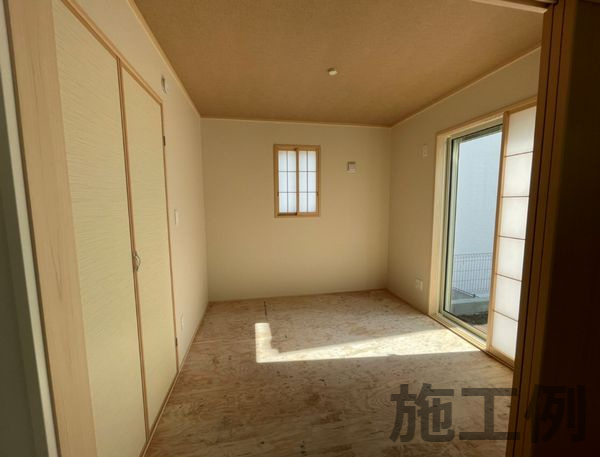 秦野市堀西新築戸建て　9期1号棟の和室|和室があれば、来客や子供用のスペースとして活躍します（同仕様施工例）