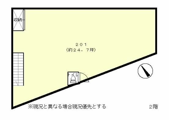 山吹店舗の間取り