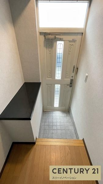 大阪市大正区泉尾４丁目のテラスの玄関|★室内から見た玄関★