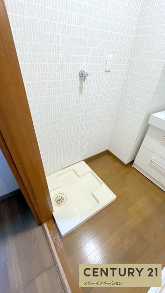 大阪市大正区泉尾４丁目のテラスの洗面所|★室内洗濯パン★