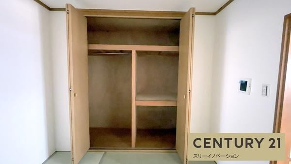 大阪市大正区泉尾４丁目のテラスの収納|★かなり大きめのクローゼット★