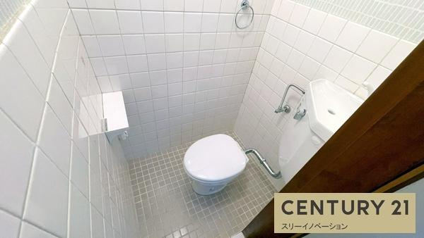 大阪市大正区泉尾４丁目のテラスのトイレ|★トイレもキレイですよ！★