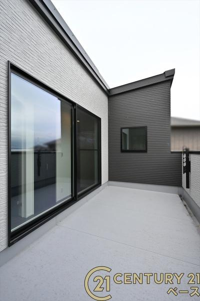 奈良市北登美ケ丘６丁目 ５号棟 ／一戸建のバルコニー|■現地撮影写真■