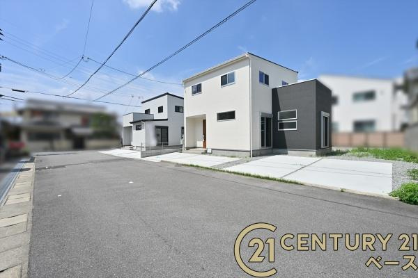 天理市三島町 １号地 ／新築一戸建の前面道路含む現地写真|■現地撮影写真■小・中学校まで徒歩圏内とお子様の通学も安心！
