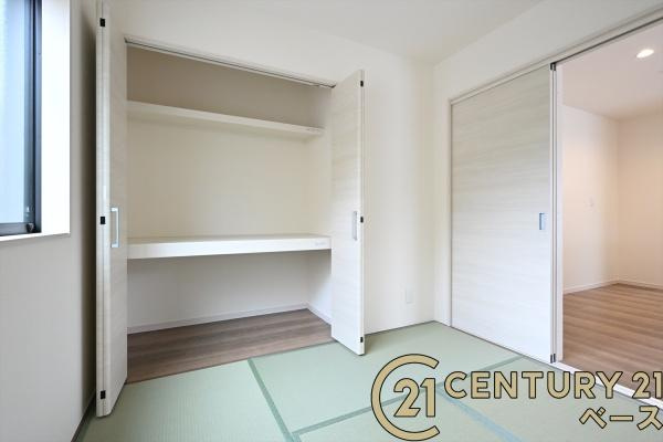 リーブルガーデン浅古 １号棟 ／新築一戸建の収納|■現地撮影写真■和室にも収納スペース完備！