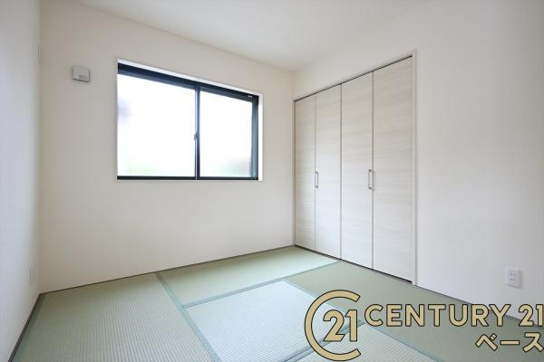 リーブルガーデン浅古 １号棟 ／新築一戸建の和室|■現地撮影写真■ほっこり落ち着ける和室！客間としてもご利用いただけます！