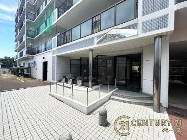 マック結崎オリエントハウスのエントランス|■現地撮影写真■こちらはマンション正面出入口です！