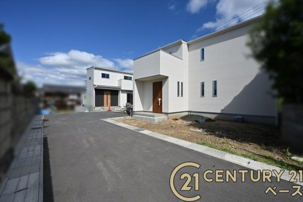 桜井市谷 ２号地 ／新築一戸建の前面道路含む現地写真|■現地撮影写真■緑豊かな気持ちの良い住環境！