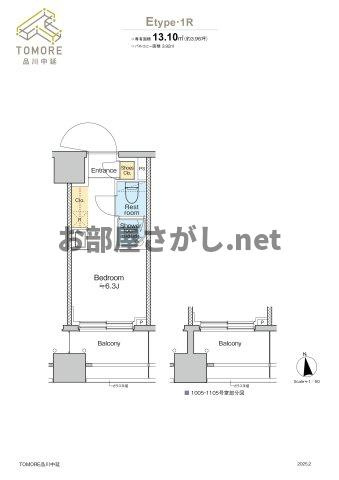 TOMORE品川中延の間取り