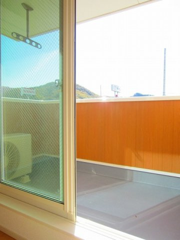 サファイアＡのバルコニー