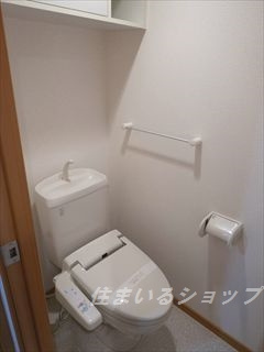 安芸高田市吉田町吉田の賃貸マンションのトイレ