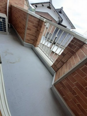 サンリット・ビラのバルコニー