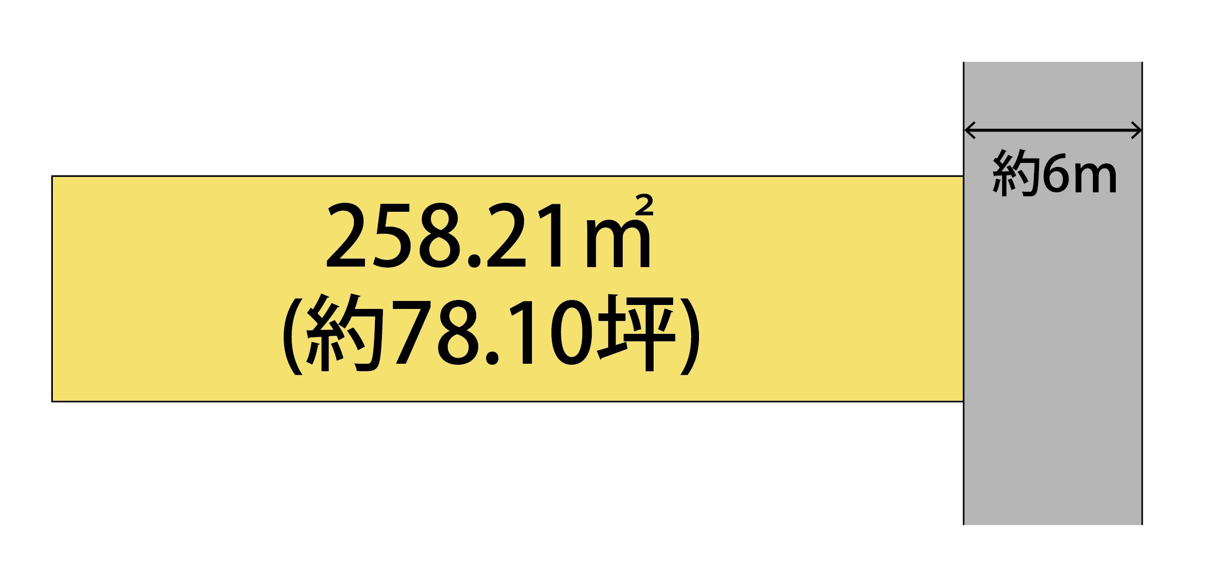 和歌山市北新博労町・土地・127153の区画図