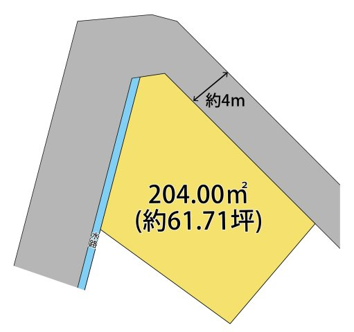 和歌山市神前・土地・127259の区画図
