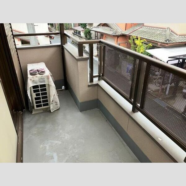 西浦戸建のバルコニー