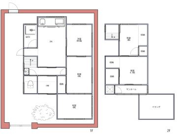 妙法寺円満林貸家