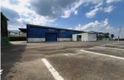 大津市唐崎１丁目の倉庫の外観