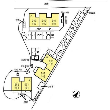 ウェライ2008SCの区画図