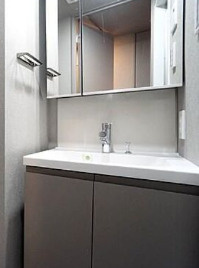 SYFORME浅草Ⅱの独立洗面台