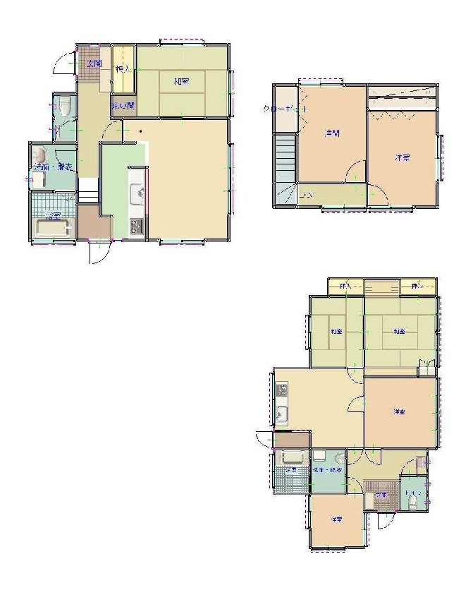 岩出市根来・中古戸建・116067の間取り