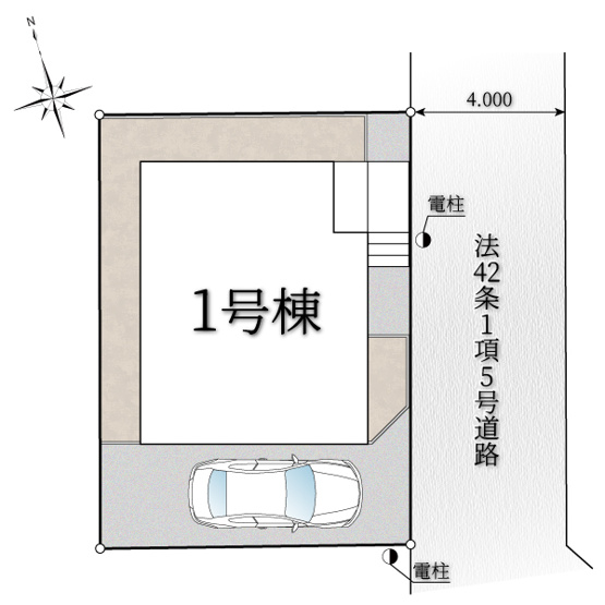 【区画図】 | ご家族様のプライベート空間が確保できる素敵な間取りです。また敷地ゆったりですので、おうち時間を楽しむのにもぴったりですね♪
