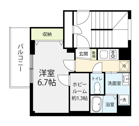 prendre azumabashiの間取り