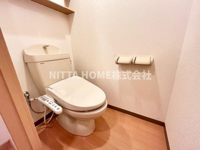 ガーディングヒルのトイレ|ウォシュレットも完備♪