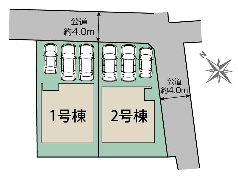 【今からご案内可能】知多市八幡字荒井 全2棟 の区画図|事前予約にて現地ご見学いただけます！お気軽にお問い合わせください♪
■株式会社　セキュアハウス■
住宅ローンに強く、知識、経験豊富なスタッフ在籍
お客様に寄り添い、ご成約後もサポート致します。