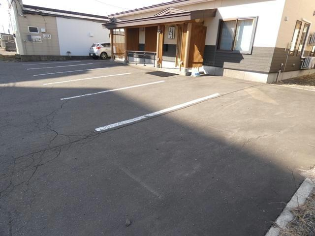 鳥取大通５－３－２店舗の駐車場