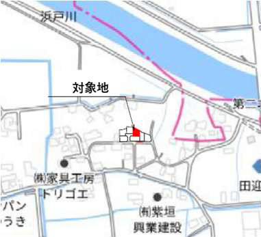 よかタウン／南区富合町榎津１期／４号棟の地図