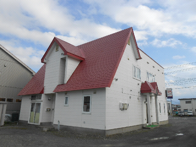 芦野５－１－６店付住宅の外観