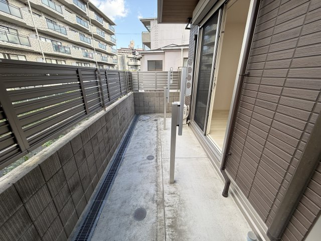 シリウス千里中央のバルコニー