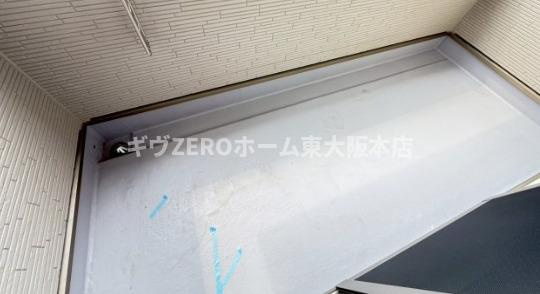 コート・ド・ボーヌ深江南北棟のバルコニー