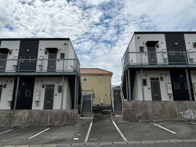 熊本県荒尾市　2棟一括アパートの外観