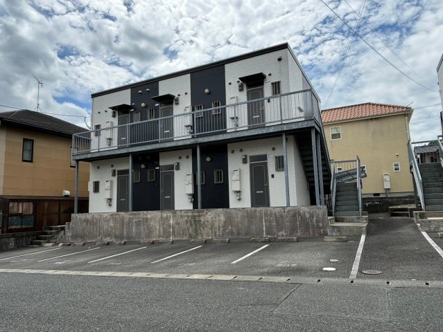 熊本県荒尾市　2棟一括アパートの外観
