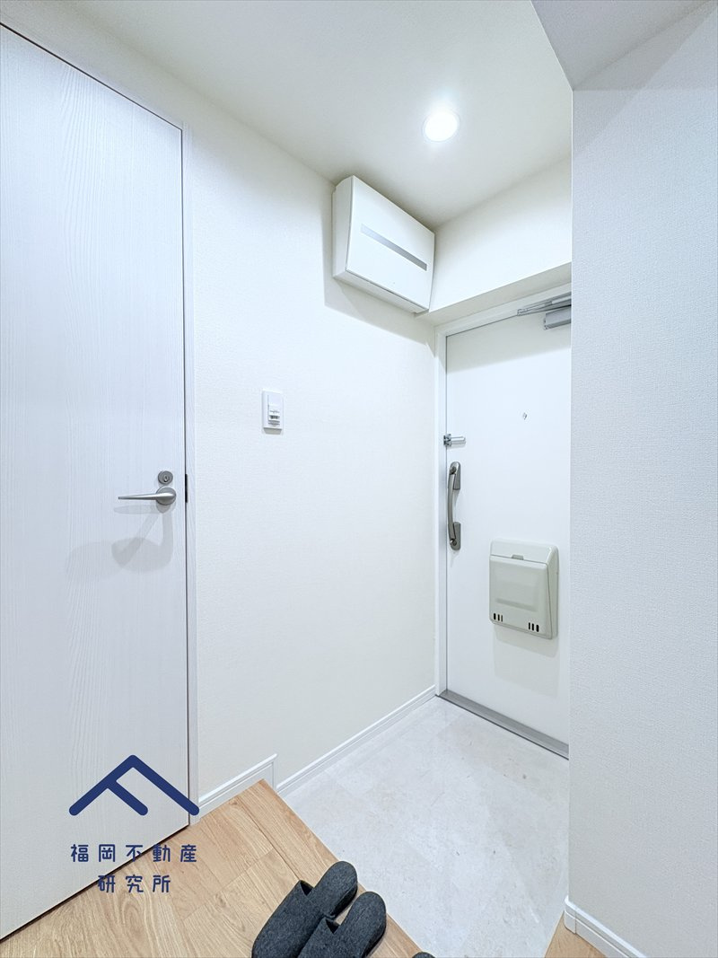 奈多団地の玄関