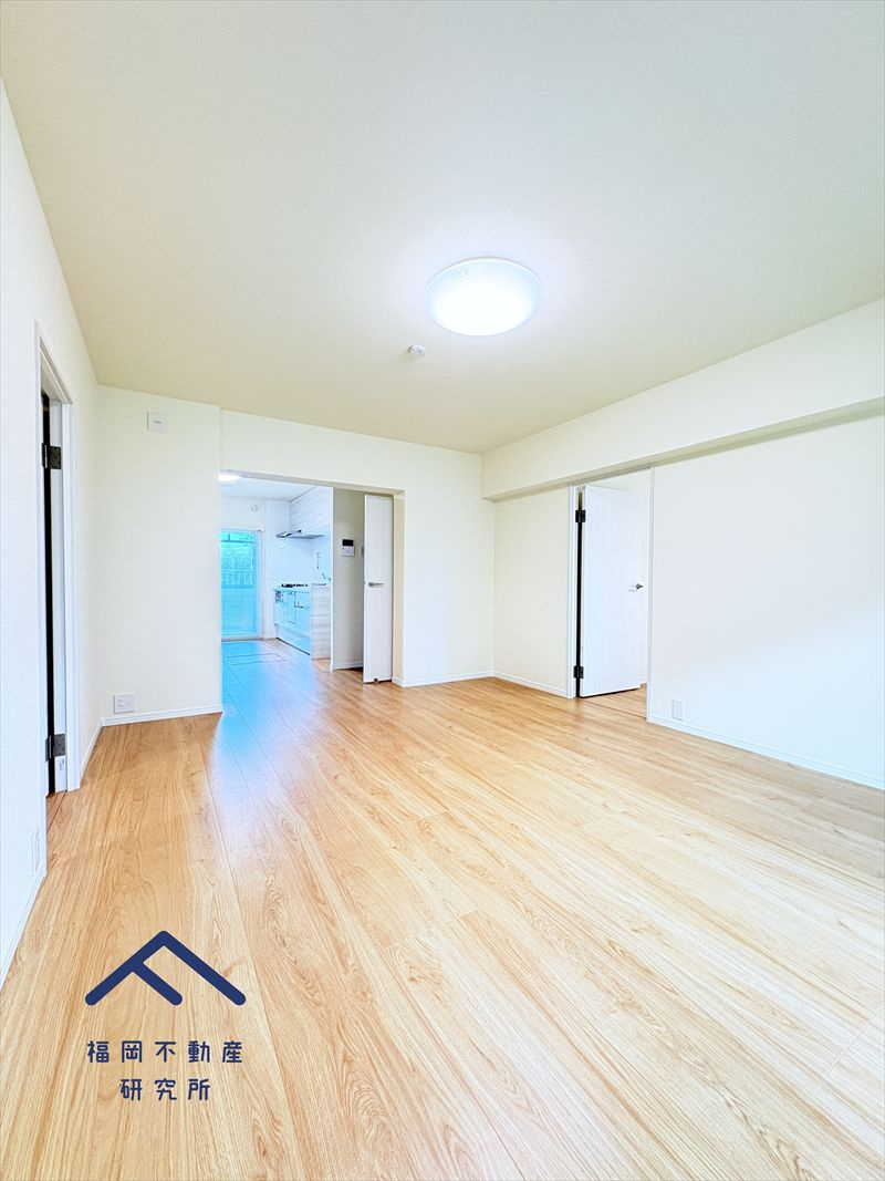 奈多団地の居間・リビング