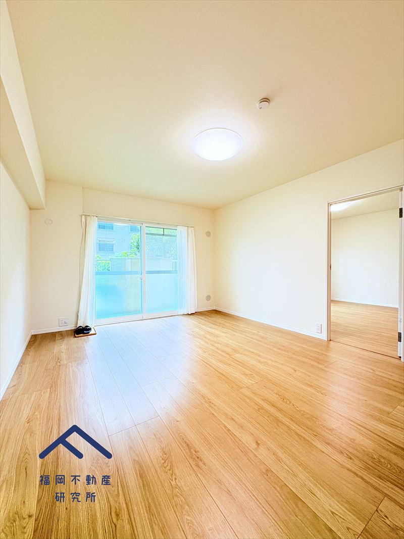 奈多団地の居間・リビング