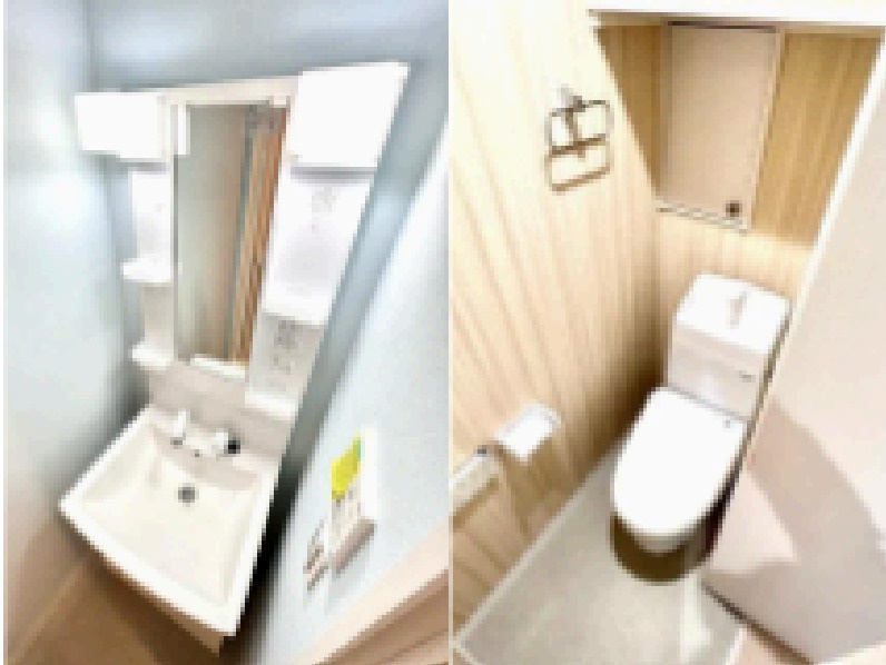 堺市堺区三宝町3丁　築浅　一棟収益マンションのトイレ