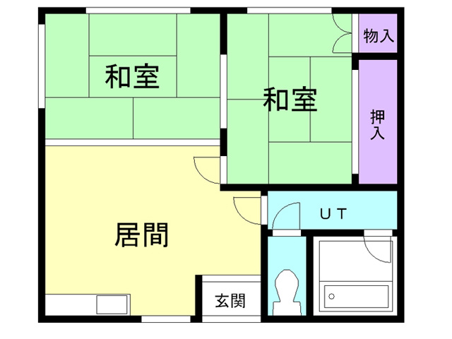ハイツTAKAの間取り